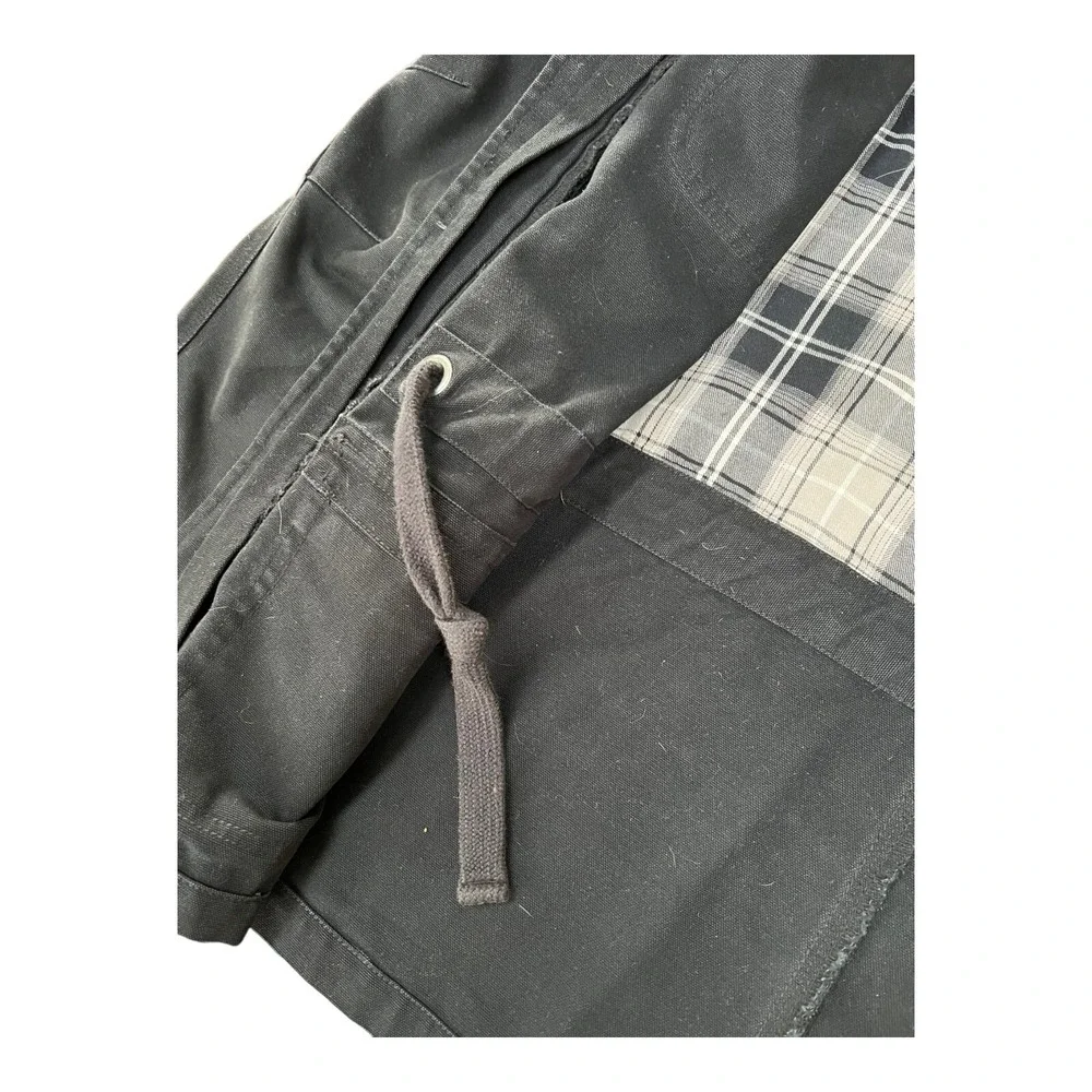 Vintage Carhartt Mens Chore Jacket Size M Black Old Carhartt Logo VTG Design